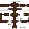 勇者の試練・奈落の冥城のマップ（4F）